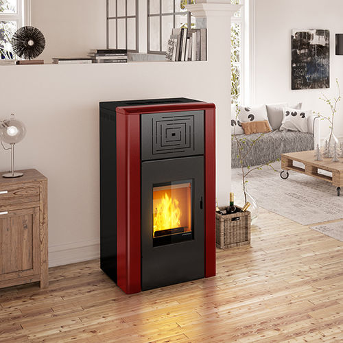 ぺレット給湯機能付きストーブ - HYDRIA - Pasqualicchio - 10 kW...20 kW / 20 kW...50 kW / 多燃料