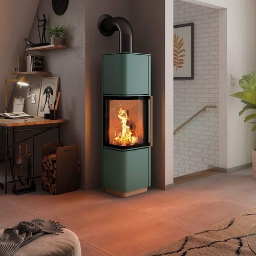 薪ストーブ - Cubo L style - Spartherm - The Fire Company - 0 - 5 kW / 5 kW...10 kW / 床置き