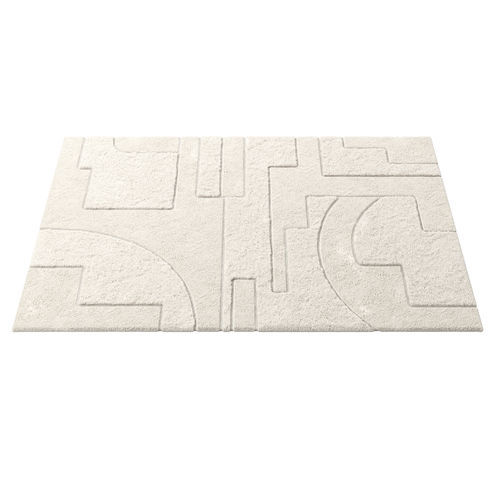 現代風絨毯 - FARO - EUROFASHION HOMETEXTILES & CONCEPTS - 柄付き / ウール製 / 長方形