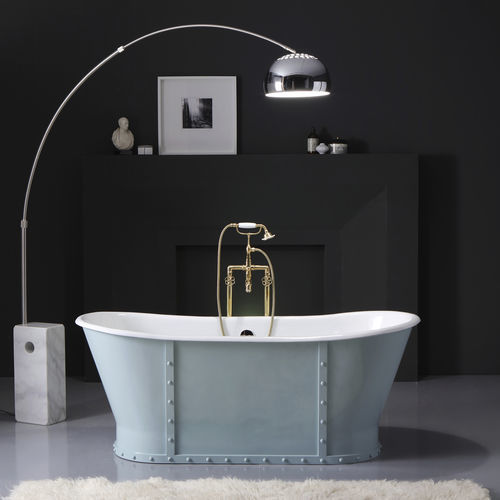 楕円形浴槽 - LUXURY - BLEU PROVENCE - 置き型 / 住居用 / 鋳鉄製