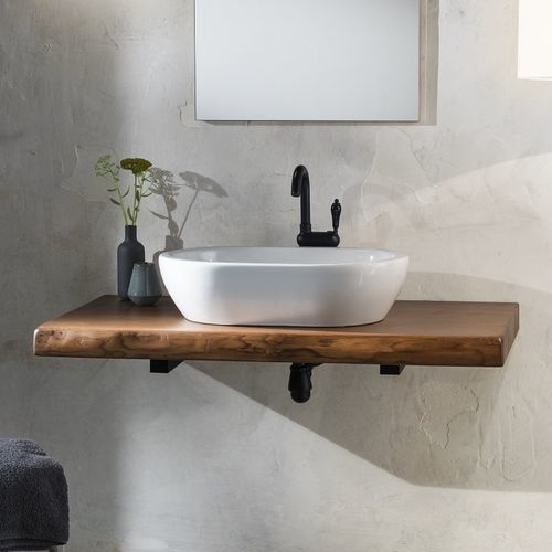 無垢材カウンタ－トップ - PLANK2-100cm - BLEU PROVENCE - 業務用 / バスルーム用 / 砂色
