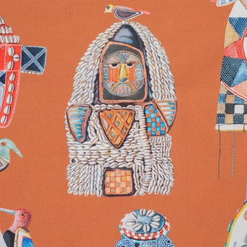張り地 - COTONOU - Olivier Thévenon Selection - カーテン用 / 柄付き / コットン