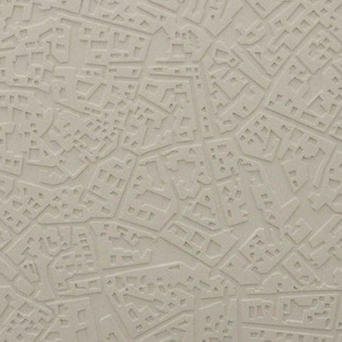 コーティング装飾パネル - CITYMAP - 3D surface - 壁取り付け式 / 屋内用 / 硬質