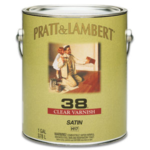 保護ニス - 38® CLEAR  - Pratt & Lambert - 木材用 / 高光沢 / サテン