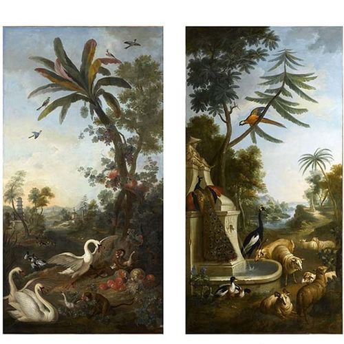現代風壁紙 - 10 DECORATIVE PANELS - Papiers de Paris - 自然模様 / 動物柄 / プリント柄