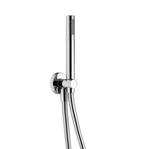 手動ハンドシャワー - DUPLEX STICK - CARIMALI design shower_space - 円筒形 / 真ちゅう製 / クローム仕上げ