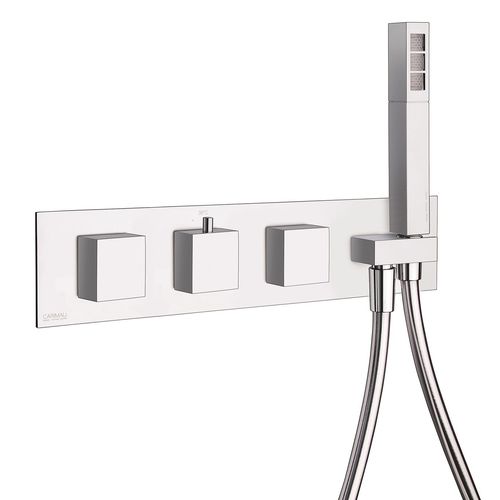 シャワー用混合水栓 - 21840-CR - CARIMALI design shower_space - 壁取り付け式 / サーモスタット / ABS樹脂製