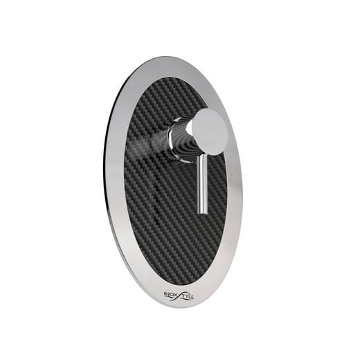 シャワー用混合水栓 - MIX CARBON O (51035) - Inoxstyle - 壁取り付け式 / ステンレススチール製 / カーボンファイバー製