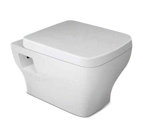壁掛け式トイレ - HINDWARE ITALIAN: ELEMENT - HSIL Limited (Hindware) - 磁器製 / 縁無し / 現代風