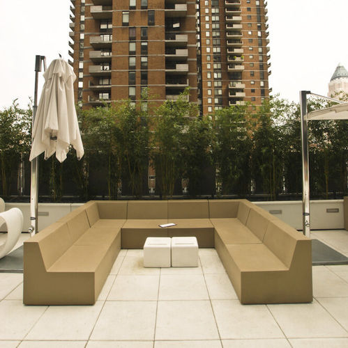 モジュール式ソファー - TRINITY - SIXINCH Furniture - Design - Foamcoating - 現代風 / 屋外用 / 高濃度コーティングフォーム
