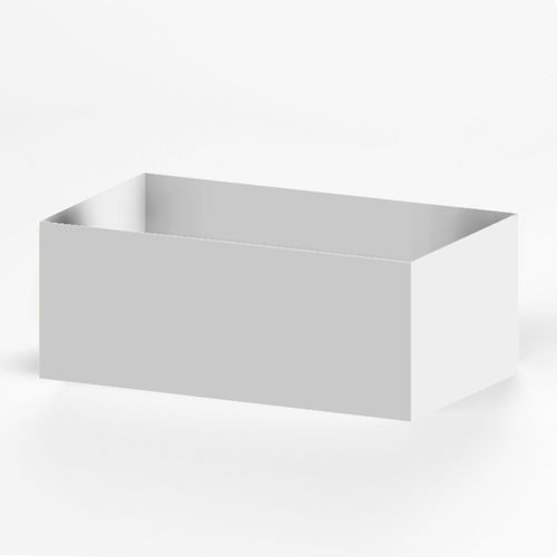 アルミニウムプランター - SIXINCH Furniture - Design - Foamcoating - 長方形 / 現代風 / 業務用