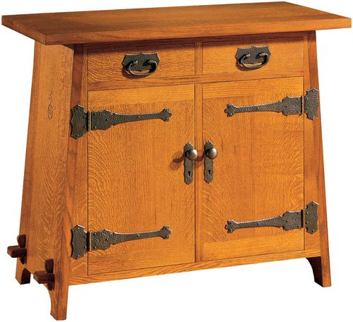 伝統的サイドボード - MISSION : ROYCROFT CELLARET  - STICKLEY - オーク材