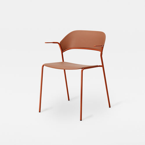ミニマリストデザインチェア - AERA - Mara - 屋内用 / 屋外用 / ポリプロピレン製