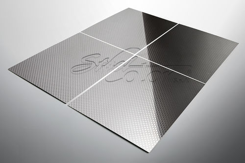 装飾シ－トメタル - QUADRO - Steel Color - ステンレス鋼304 / ステンレス鋼316 / テクスチャード仕上げ