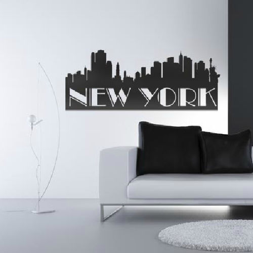 都市壁ステッカー - NEW YORK NEW YORK - Paristic - 各国