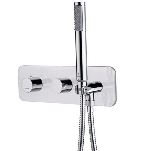 シャワー用混合水栓 - Z005351 - BOSSINI - 壁取り付け式 / サーモスタット / 真ちゅう製