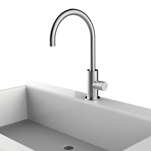 洗面器用混合水栓 - INZ207  - BOSSINI - カウンタートップ / ステンレス316L製 / バスルーム用
