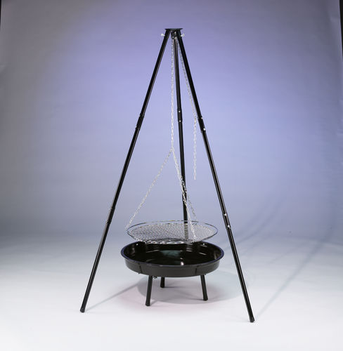 石炭バーベキューコンロ - TRIPOD 0543 - Landmann - 床置き / 金属製
