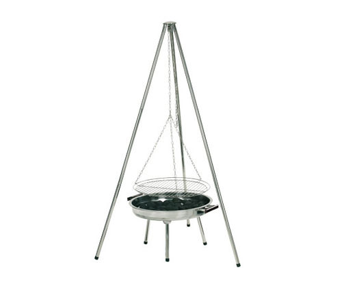 石炭バーベキューコンロ - TRIPOD 31061 - Landmann - 床置き / ステンレススチール