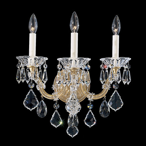 伝統的壁掛け照明 - MARIA THERESA - Schonbek - 屋内用 / 鉄製 / swarovski® クリスタル製
