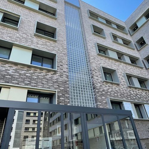 正方形ガラスレンガ - 60007 - LA ROCHERE - テクスチャード仕上げ / 滑らかな仕上げ / 外壁用