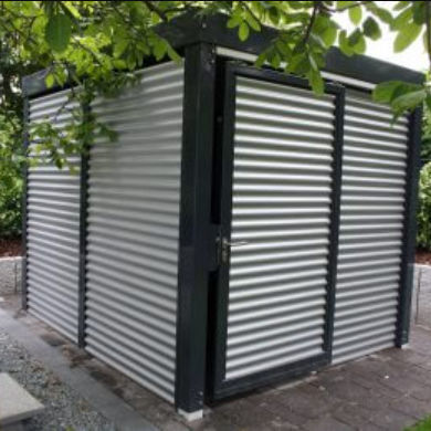 技術用途用プレハブ式ブース - Carport-Schmiede GmbH & Co. KG - オーダーメイド / モジュール式