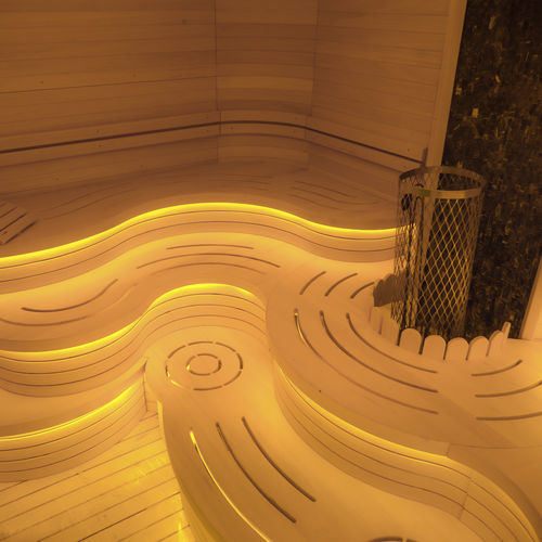 フィンランド製サウナ - Juno Regaluxe - Juno SPA Design & Manufacture - バイオ / 業務用 / 木製