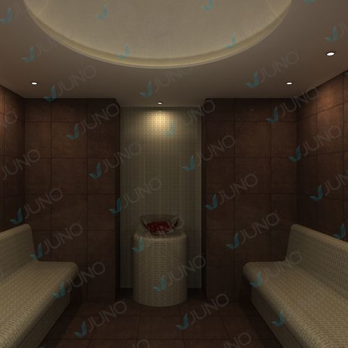 トルコスチームバス - Juno SPA Design & Manufacture - ハロセラピー用塩 / タイル張り