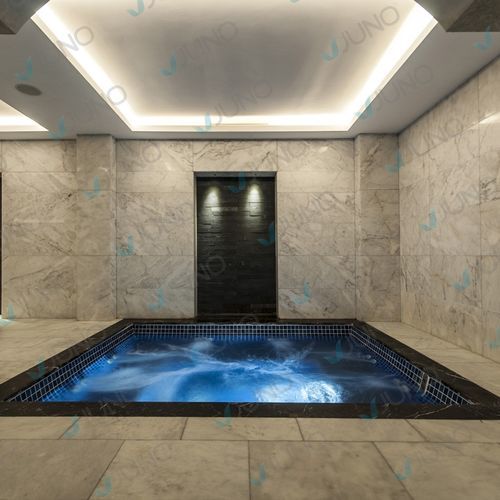 ビルトイン式ジャグジー - Juno SPA Design & Manufacture - 長方形 / 6人用 / 4人用