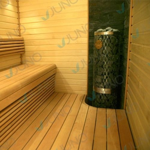 バイオエタノールサウナヒーター - Juno SPA Design & Manufacture - コーナータイプ / 金属製 / 現代風