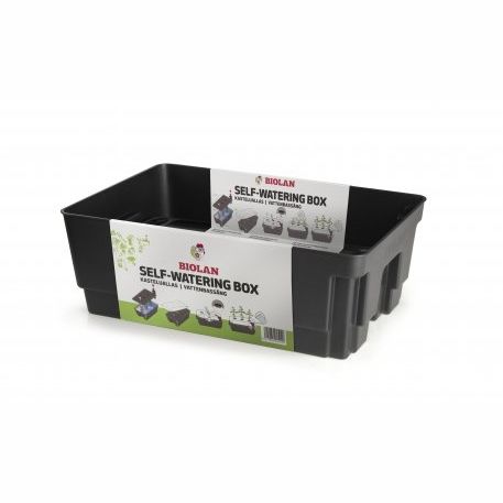 プラスチック製ガーデンプランター - SELF-WATERING BOX - BIOLAN - 屋内用 / 屋外用 / 家庭用