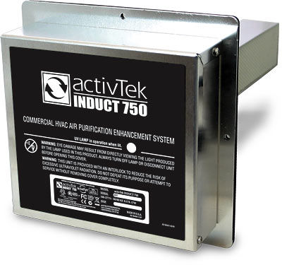 独立型空気清浄機 - INDUCT 750 - activTek Environmental