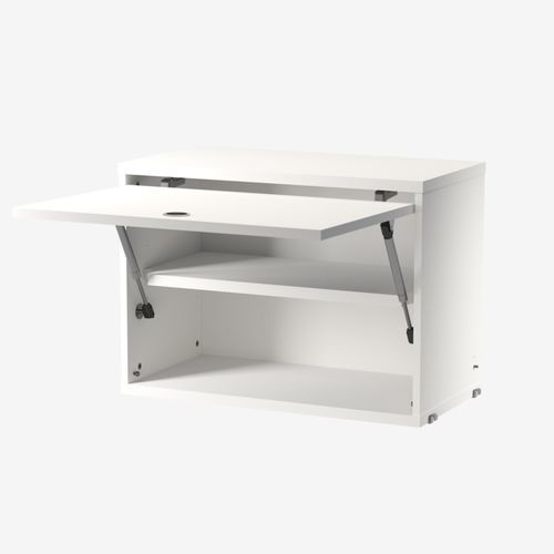壁取り付け式収納家具 - STRING FURNITURE - 現代風 / ラッカー塗装MDF / 白色