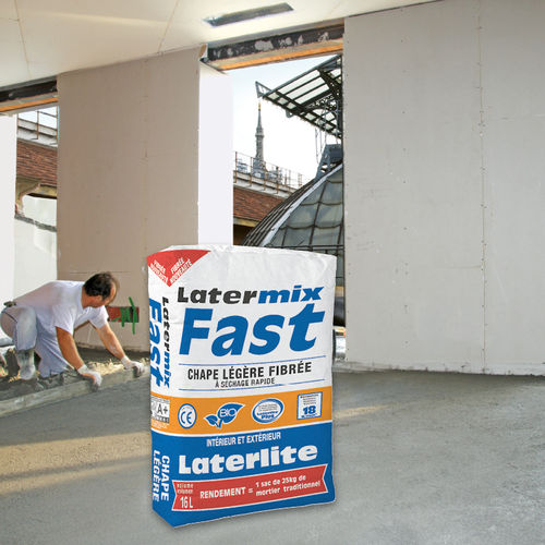 舗装スクリード用セメント - LATERMIX FAST - Laterlite s.p.a. - 軽量 / 膨張粘土 / 絶縁