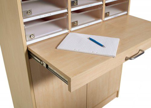 エチオピア郵便物仕訳棚 エチオピア郵便物仕訳棚