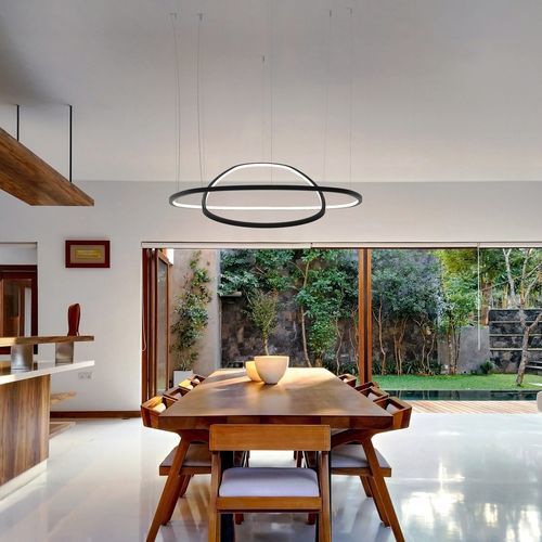吊り下げ式照明器具 - circus oval S1600 v2 - Andcosta - LED / リング型 / IP20