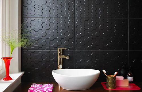 セラミック製タイル - FUNCTION & FORM : FORM HEX - British Ceramic Tile Ltd - マット / エンボス加工 / 高光沢