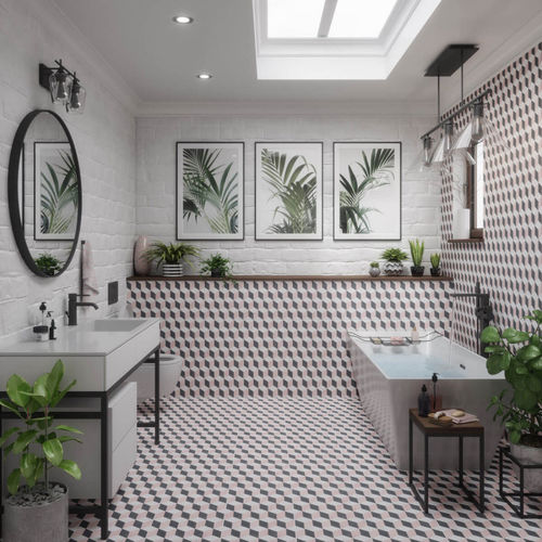 セラミック製タイル - ILLUSION - British Ceramic Tile Ltd - マット / 屋内用 / 壁面
