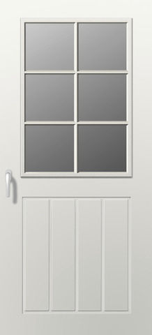 入り口ドア - IO 58 F - Skaala Windows And Doors - 木製 / ガラス製 / ヒンジ付き