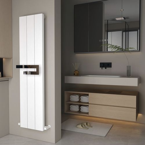 お湯タオル乾燥ヒーター - CARISA ELVINO BATH - Carisa Designer Radiators - 501 w...750 w / 751 w...1000 w / 現代風