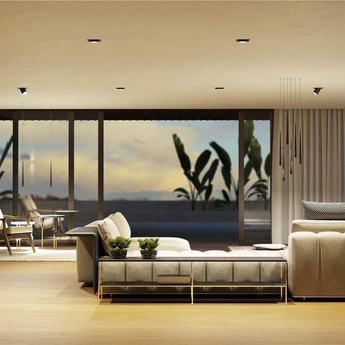 天井埋め込み式スポットライト - OXO C 12W - Beneito Faure Lighting - LED / 円形 / IP20