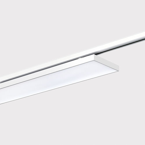 LEDレール式可動照明 - CUBIC EVOLUTION C4 - Lightnet GmbH  - 長方形 / アルミニウム製フレーム / オフィス用