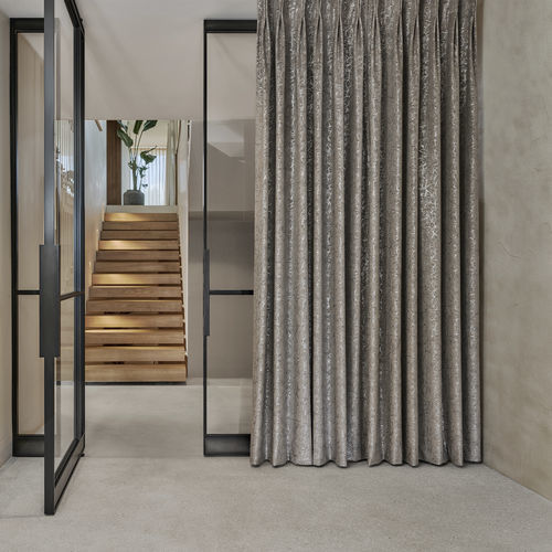 カーテン用生地 - ESPARANZA   - KOBE INTERIOR FABRICS - 柄付き / ポリエステル製 / ベロア
