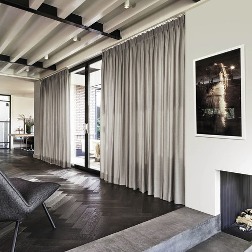 カーテン用生地 - LECCE    - KOBE INTERIOR FABRICS - 幾何学模様 / ポリエステル製 / アクリル製