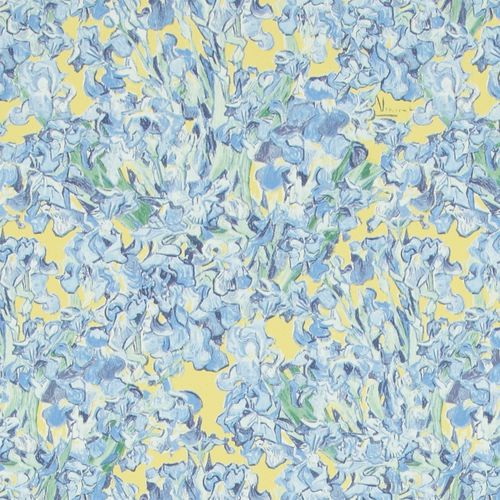 現代風壁紙 - BLUE IRIS FLOWERS R2792 - WALLS REPUBLIC - 布製 / 花柄 / プリント柄