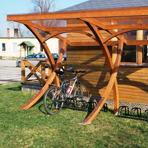 公共スぺース用自転車シェルター - DUNDEE - EcoCurves - 都会用
