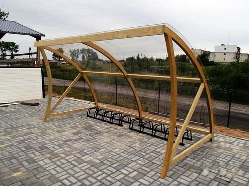 公共スぺース用自転車シェルター - BOLTON - EcoCurves - 都会用
