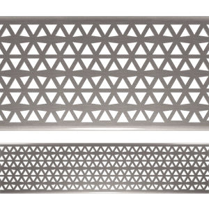 グレーチング付き排水路 - PYRAMID - Lateral Design Studio - ステンレススチール製 / 公共スペース用 / フラット