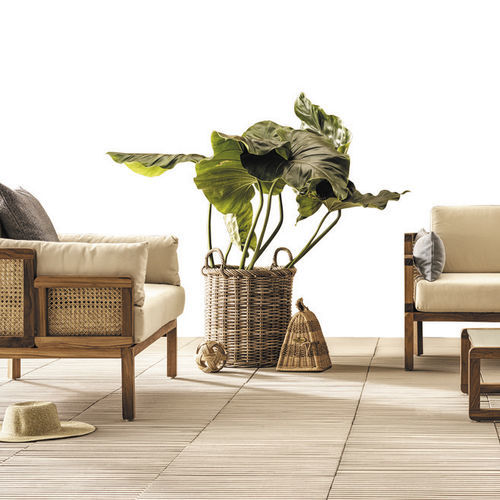 籐製収納バスケット - SRI00290 - Il Giardino di Legno