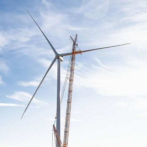 平行軸風力タービン - V163-4.5 MW™ - Vestas - 3枚羽根 / オンショア / 自己支持型マスト